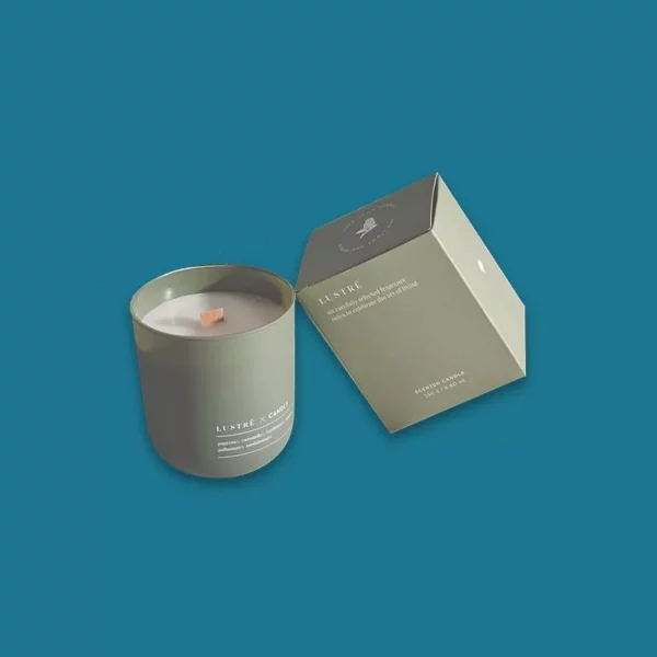 Custom Printed Candle Packaging Boxes